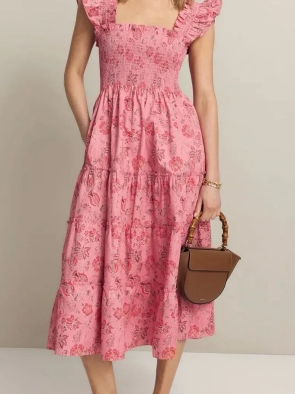Hill House Nap Dress Pink Floral